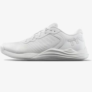 TYR White Athletic Running Shoes